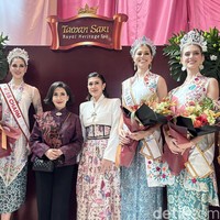 4 Ratu Kecantikan Dunia Tiba di Indonesia, Cicip Jajanan & Pijat Tradisional