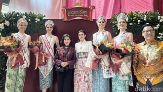 4 Ratu Kecantikan Dunia Tiba di Indonesia, Cicip Jajanan & Pijat Tradisional