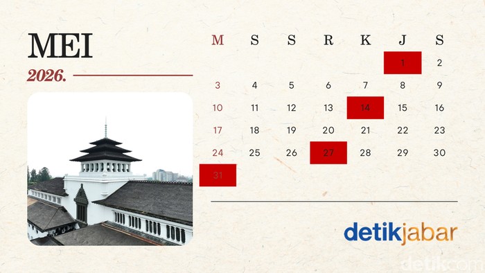 Kalender Mei 2026