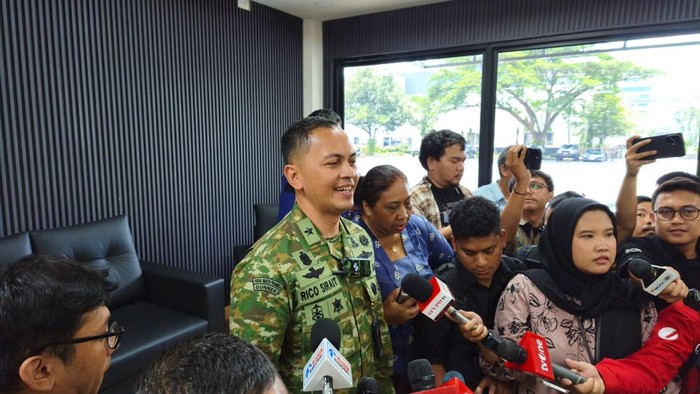 Karo Infohan Setjen Kemhan Brigjen Rico Ricardo Sirait (Taufiq/detikcom)