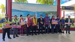 Senyum Semringah Pramugari Batik Air saat Mendarat di Nabire