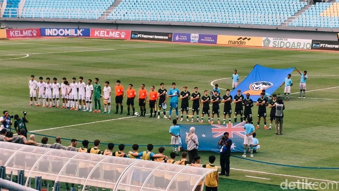 Laga Laos vs Australia di perebutan tempat ketiga Piala AFF U-17