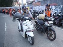 Penertiban Parkir Liar di Kawasan MRT Lebak Bulus