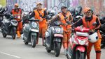 Penertiban Parkir Liar di Kawasan MRT Lebak Bulus