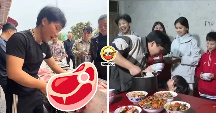 Pria 21 Tahun Ini Pilih Jaulan Daging Babi demi Hidupi 6 Adik