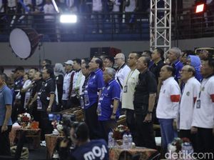 SBY-CT Kompak Saksikan Grand Final Proliga LavAni Vs Bhayangkara