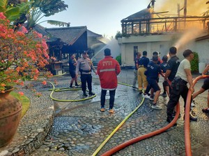 Hotel Mewah di Nusa Dua Terbakar Hebat, Begini Kronologi Lengkapnya