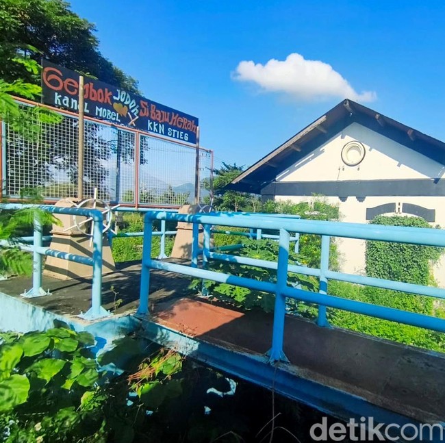 Jejak Irigasi Belanda 1920 di Jabon Sidoarjo Kini Terbengkalai