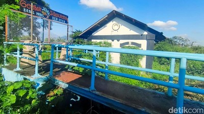 Jejak Irigasi Belanda 1920 di Jabon Sidoarjo Kini Terbengkalai