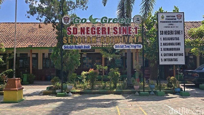 SD Negeri Sine 1 Sragen, Jumat (24/4/2026).