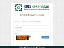Tak Perlu Antre, Begini Cara Skrining Riwayat Kesehatan BPJS Secara Online