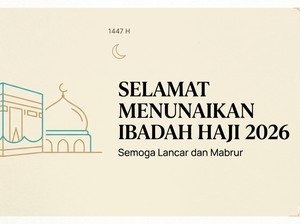 30+ Ucapan Selamat Menunaikan Ibadah Haji 2026 agar Lancar dan Mabrur