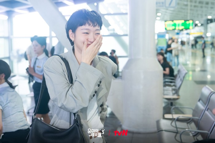 Behind-the-scene syuting drama Korea Yumi's Cells 3.