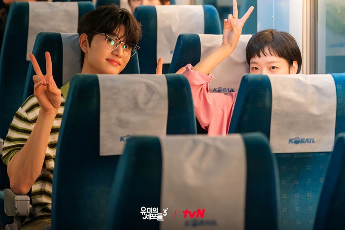 Behind-the-scene syuting drama Korea Yumi's Cells 3.