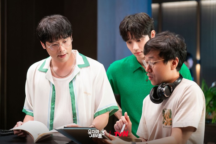 Behind-the-scene syuting drama Korea Yumi's Cells 3.