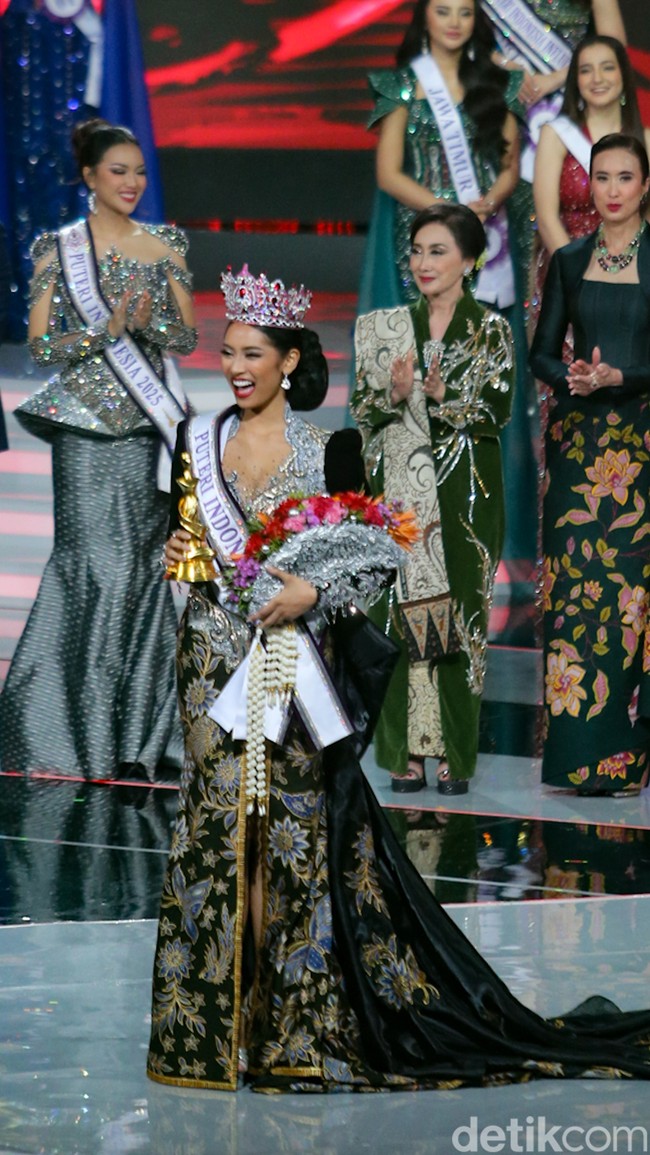 Sejak awal berpartisipasi, Agnes yang lebih dulu dikenal sebagai kreator konten dan influencer fashion ini langsung difavoritkan sebagai pemenang. (Foto: Andhika Prasetia/DetikFoto)