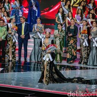 Perempuan kelahiran 13 Januari 2000 ini merupakan adik dari si kembar Maria dan Elizabeth Rahajeng. Maria juga pernah memegang gelar Miss Indonesia 2014 sebagai perwakilan Sulawesi Barat. (Foto: Andhika Prasetia/DetikFoto)