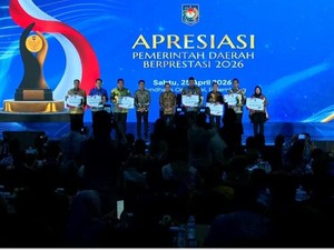 Kemendagri Apresiasi Pemda Berprestasi: Sumut Juara Kategori Creative Financing