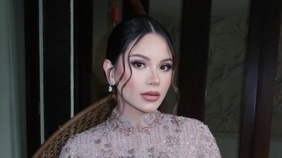 Foto Alyssa Daguise di Pengajian Pra-Nikah El Rumi, Bumil Cantik Bikin Salfok