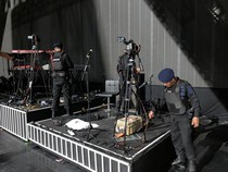 Brimob Polda Metro Sterilisasi Indonesia Arena Jelang Konser Pulse On Jakarta