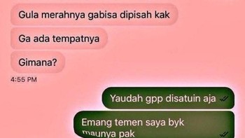 Diminta ganti teman saja... Foto: X.com/@Chainwhispr