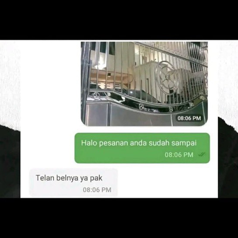 Chat Driver dan Penumpang Bikin Ngakak