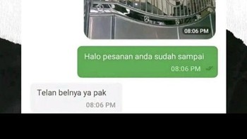 Telan belnya... Foto: X.com/@Chainwhispr