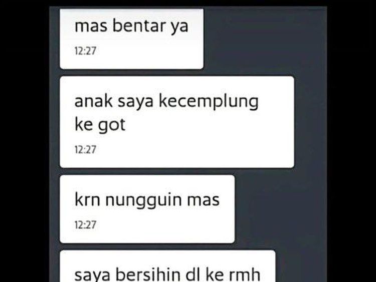 Auto Ngakak! Chat Driver dan Penumpang Ini Bikin Geleng Kepala