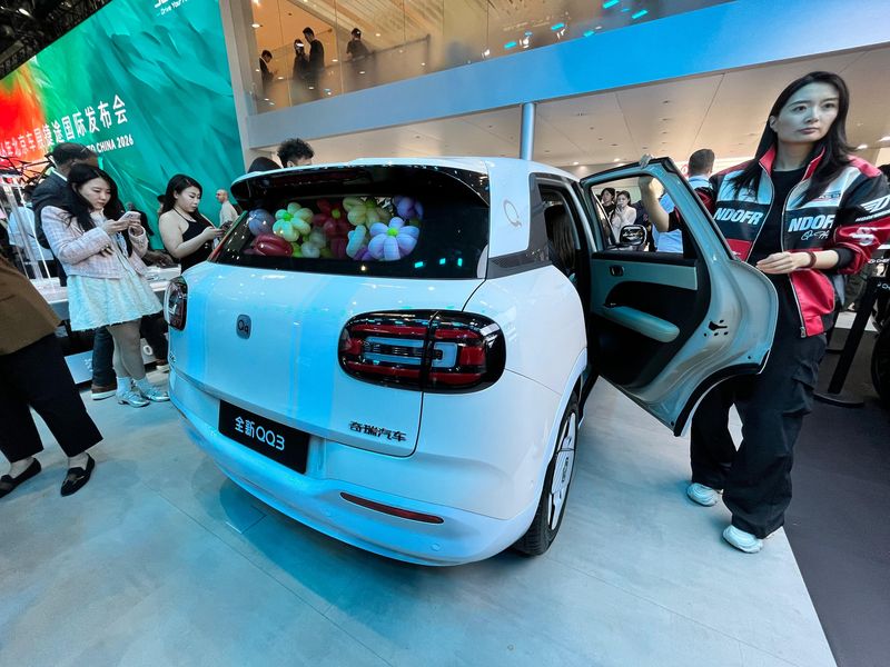 Chery QQ3 EV di Beijing Auto Show 2026
