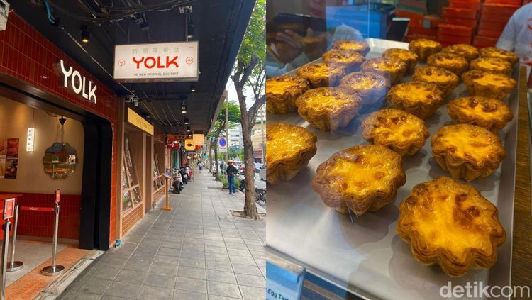 Cobain Egg Tart YOLK Paling Viral di Bangkok, Favorit Turis Indonesia!