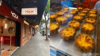 Cobain Egg Tart 'YOLK' Paling Viral di Bangkok, Favorit Turis Indonesia!
