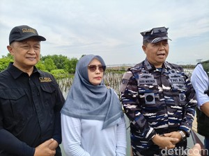 Koarmada RI Apresiasi CT Arsa Inisiasi Bersih-bersih dan Tanam Mangrove di Muara Angke