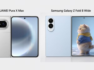 Adu Dimensi Galaxy Z Fold Wide vs Huawei Pura X Max, Lebih Tipis Mana?