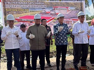 Jadi Produsen Padi Terbesar Nasional, Banyuasin Bangun SPBU Pertanian