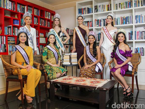 Pesona Juara Puteri Indonesia 2026 & 4 Ratu Kecantikan Dunia Saat di Jakarta