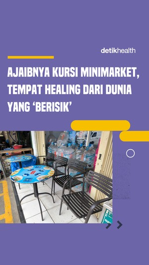 Video: Ajaibnya Kursi Minimarket, Jadi Tempat Healing dari Dunia yang Berisik