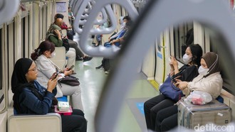 LRT Jabodebek Catat Lonjakan Penumpang