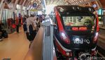 LRT Jabodebek Catat Lonjakan Penumpang