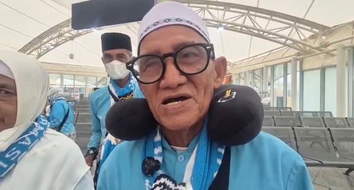 Marbot masjid asal Banjarmasin yang naik haji sampai di Madinah