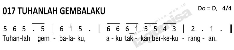 Mazmur Tanggapan Minggu 26 April 2026