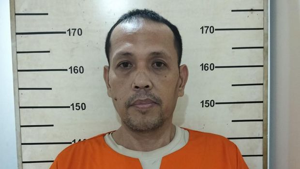 Muhammad Jainun, tersangka penyedia rekening ke jaringan narkoba Andre The Doctor. Dia ditangkap di Deli Serdang, Sumatera Utara, pada Jumat (17/4/2026).