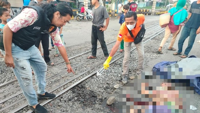 Nenek di Prabumulih tewas setelah tertabrak kereta babaranjang