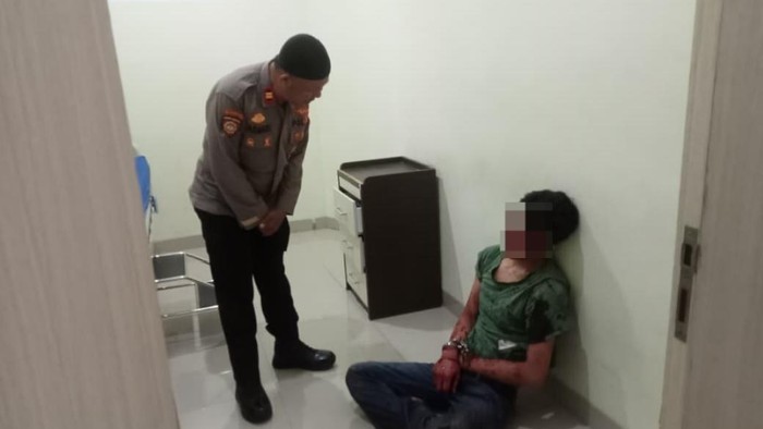 Pencuri minimarket di Lampung diamuk massa