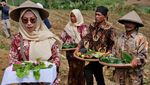 Petani Temanggung Gelar Tradisi Wiwit Tanam Tembakau