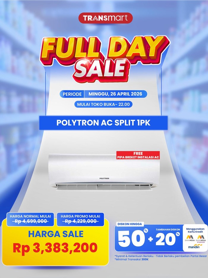 Transmart Full Day Sale 25 April 2026