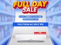 Adem Pakai AC Split Polytron 1 PK, Didiskon di Transmart Full Day Sale