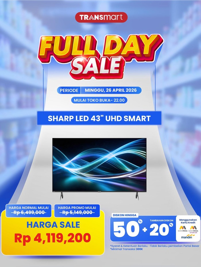 Transmart Full Day Sale 25 April 2026