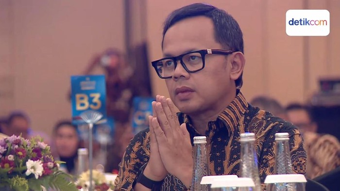 Wamendagri Bima Arya menghadiri acara Apresiasi Pemerintah Daerah Berprestasi 2026, di Palembang, Sumatera Selatan.