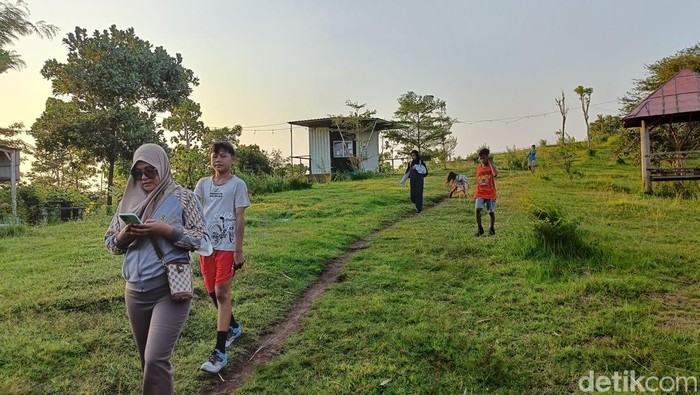Bukit Dami Probolinggo Suasana bukit dami, tempat berburu matahari terbenam di Probolinggo