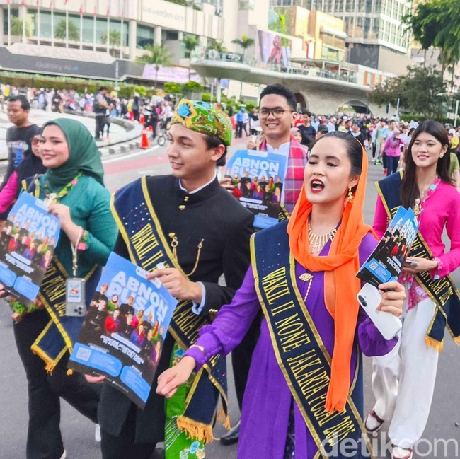 CFD Jadi Ajang Edukasi Pendaftaran Abang None Jakpus